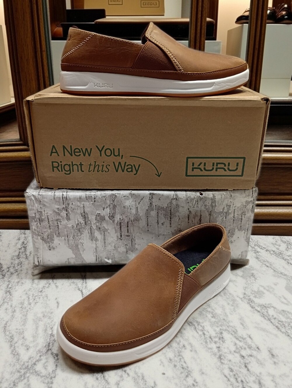 Kuru Cloud Roam Atla Slip-on Sneaker Orthopedic Arch Support Women's Sz 7.5 M 🆕